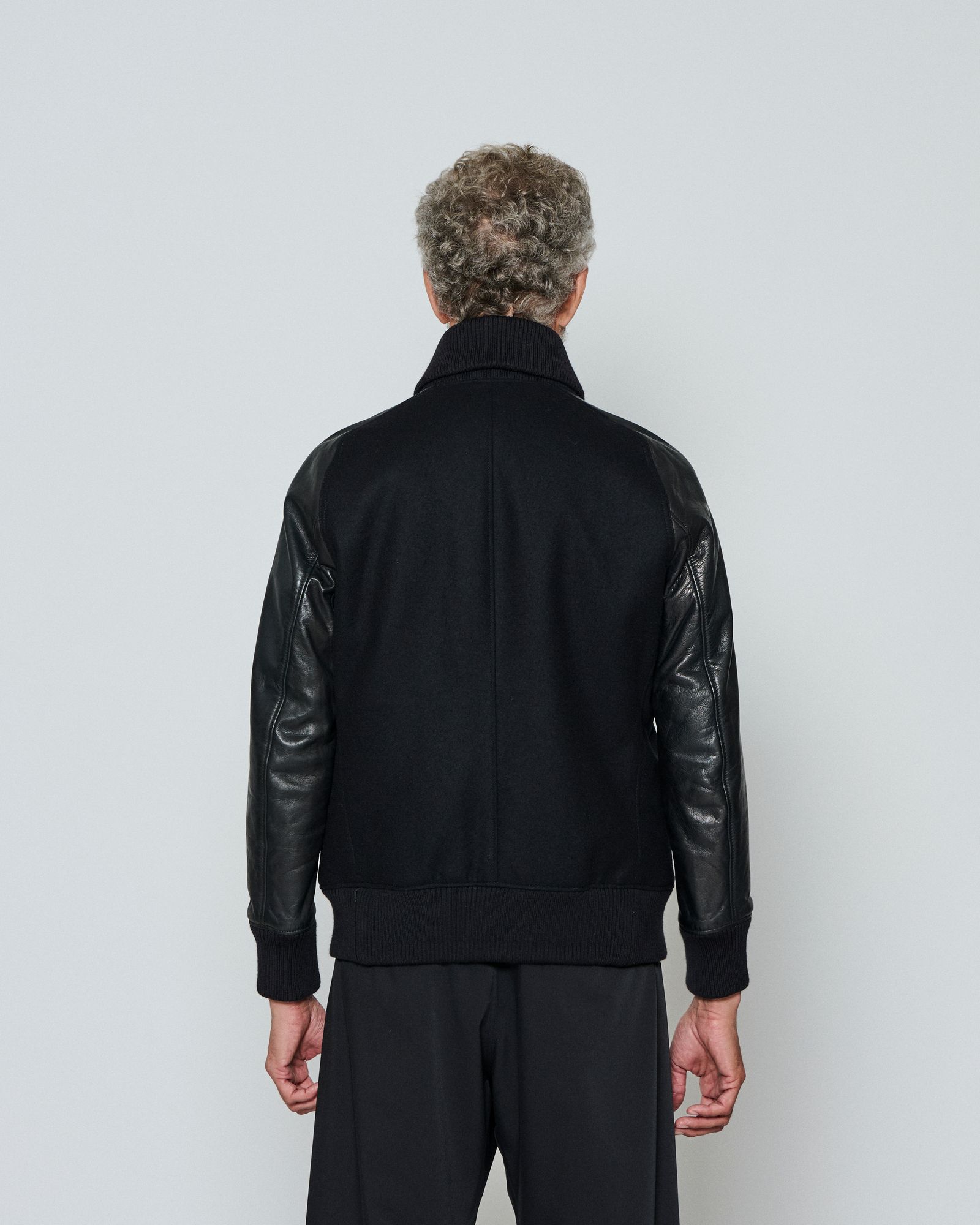 ☆先行予約販売☆  Studium Jacket / スタジアムジャケット / BLACK 【ST2301】