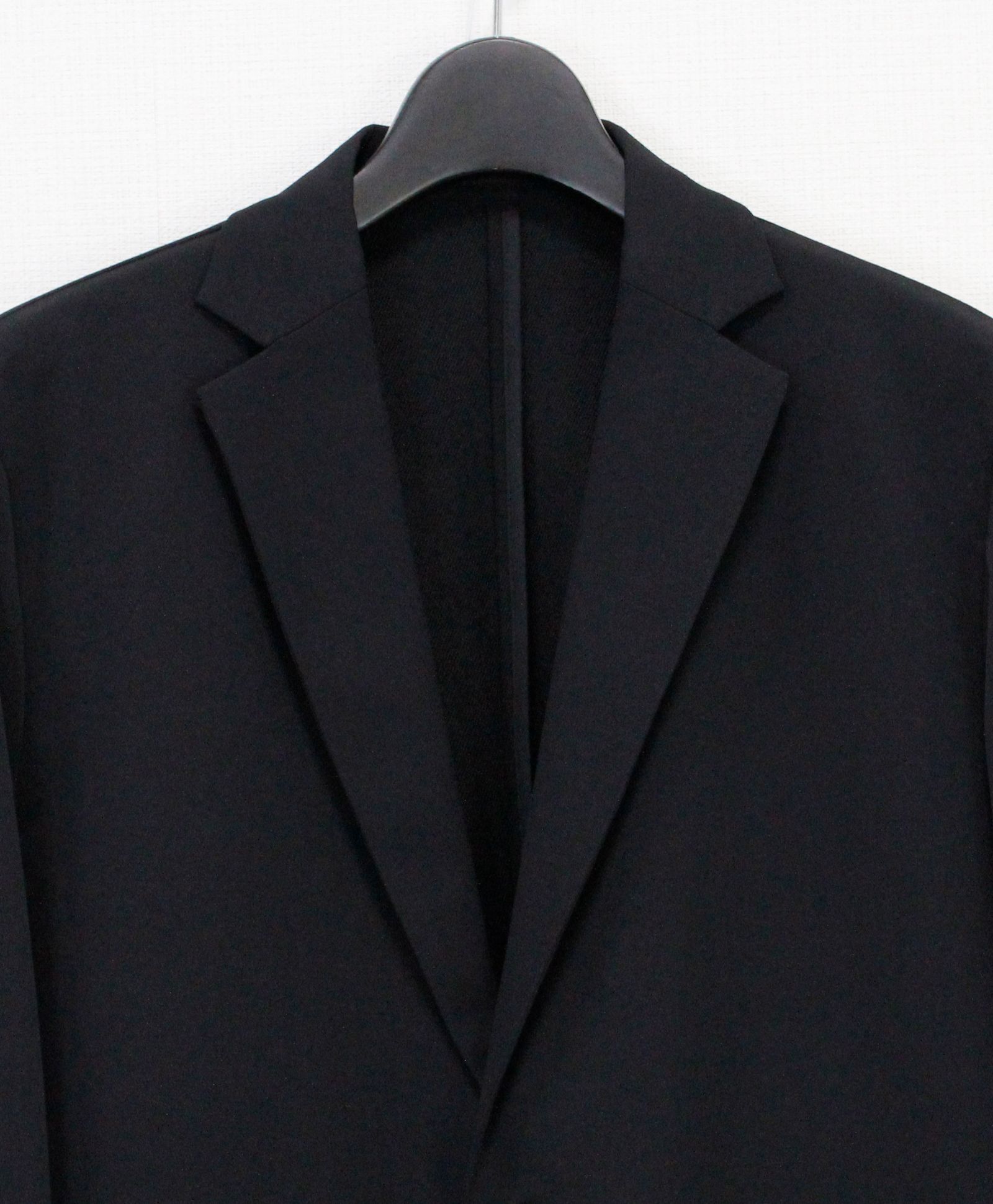 N/Peダブルクロスストレッチ イージージャケット / ブラック [26003]