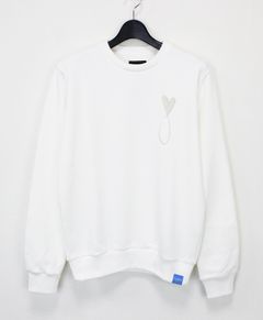 スウェット / Tiphanie Big Logo Sweat / White x Silver