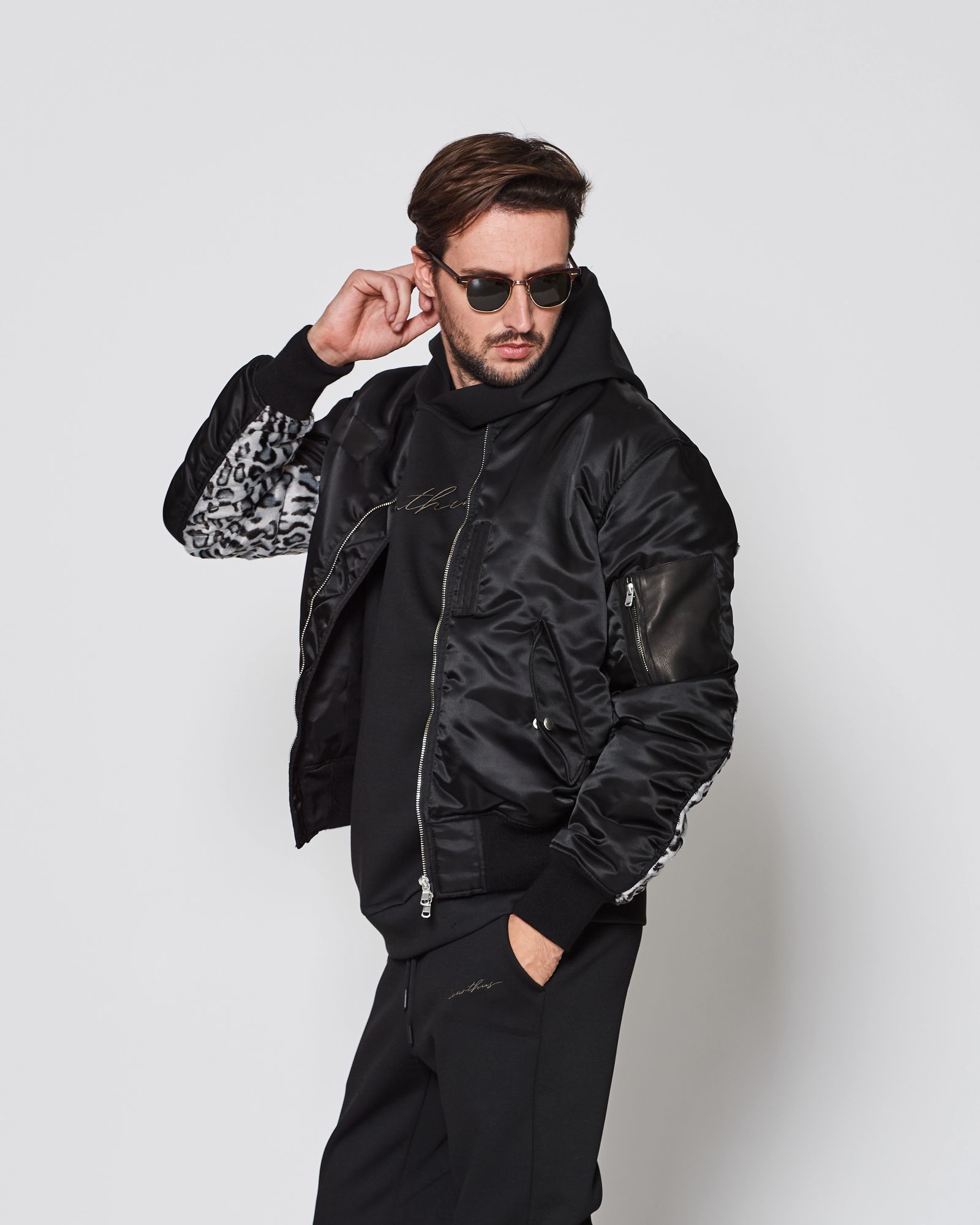 LIMONTA MA-1 / BLACK LEOPARD 【JK2202】