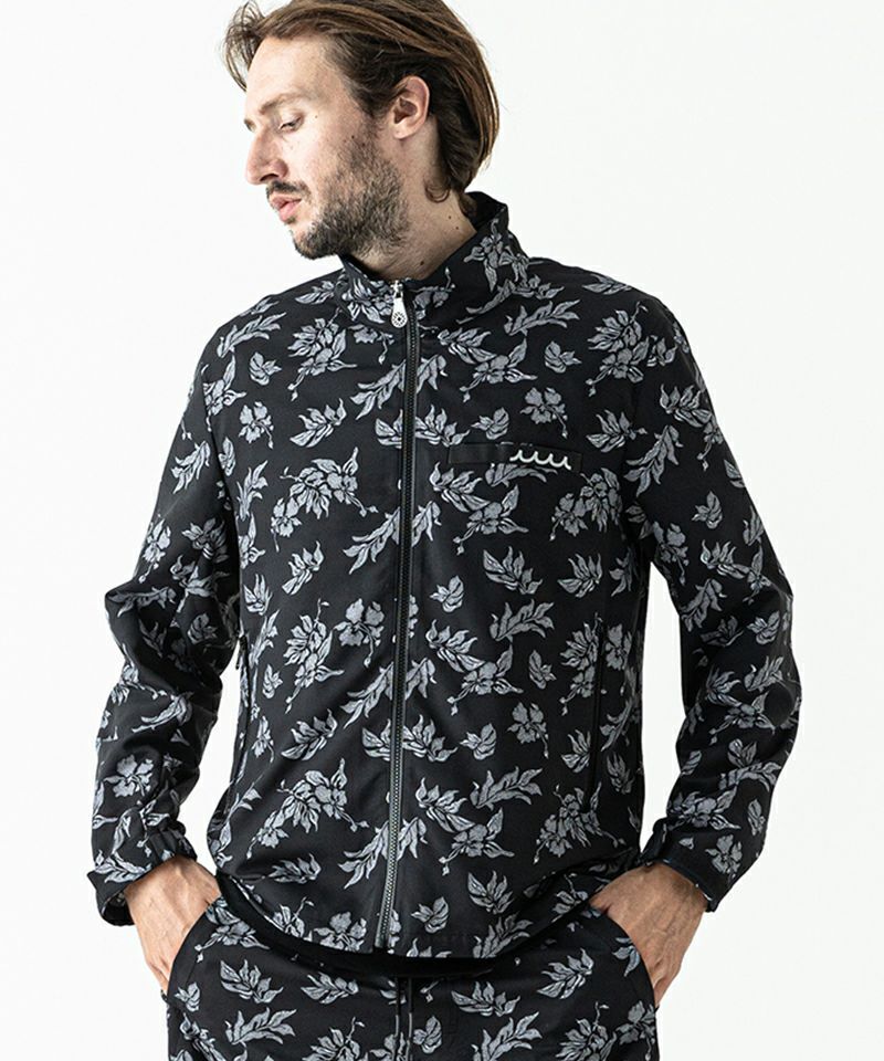 ACANTHUS x muta MARINE / Light Dry Stretch Jacket / ジャケット / BLACK BOTANICAL