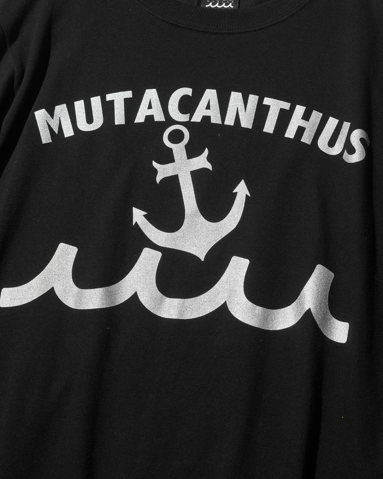 ACANTHUS × muta MARINE / muta Multi Logo L/S Tee / ロンT / BLACK 【MA2540】