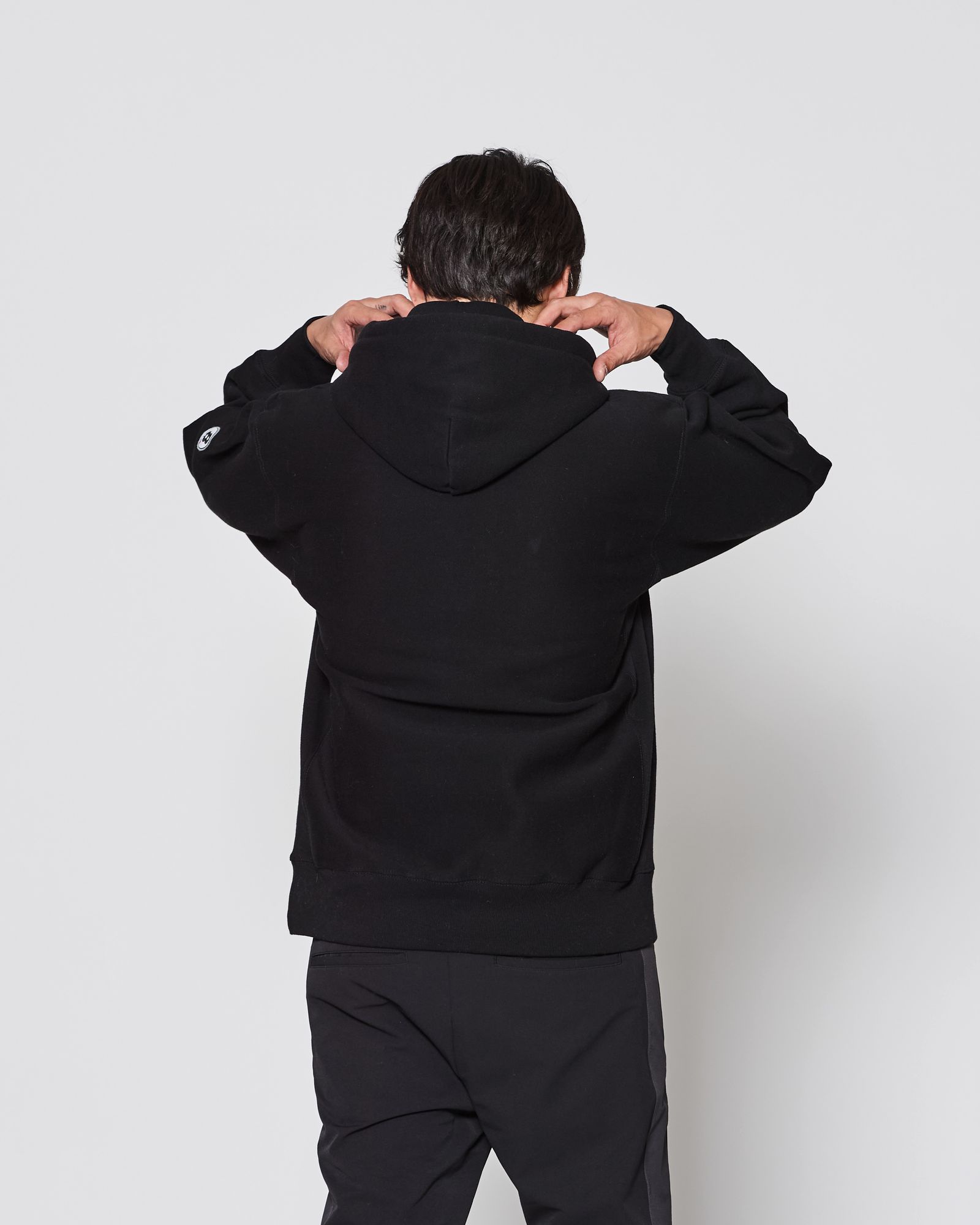 ☆先行予約販売2025年9月下旬～10月下旬頃入荷予定☆ ACANTHUS × muta MARINE / muta sweet muta Hooded Sweatshirts / パーカー / BLACK 【MA2545】