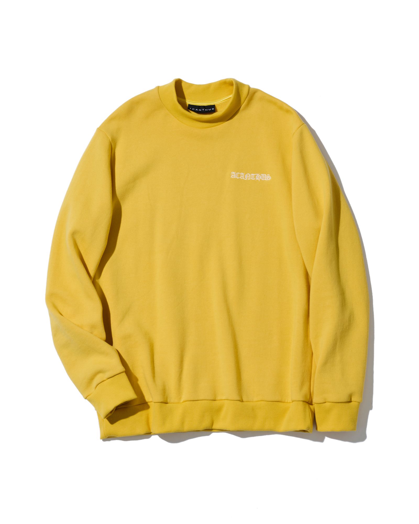 ☆先行予約☆  モックネックスウェット / Mockneck Sweatshirts / YELLOW 【HJ2603】