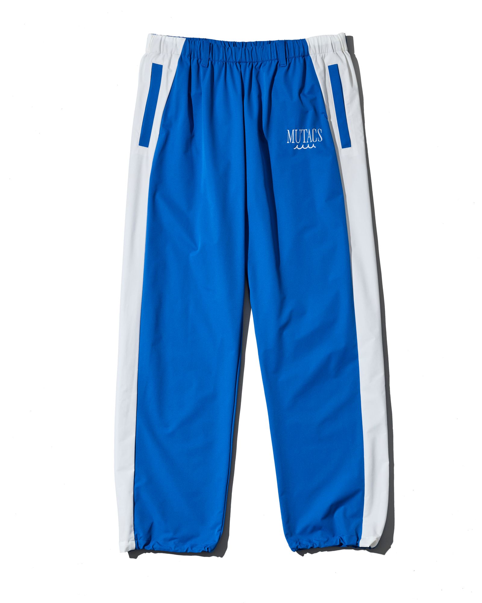 ☆先行予約☆muta MARINE × ACANTHUS  / サイドライントラックパンツ /  Side Line Track Pants / BLUE【MA2705】