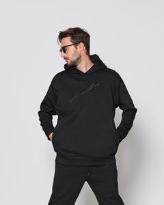 ACANTHUS / Double-knit Hooded Sweatshirt / パーカー / BLACK 【DW2501】