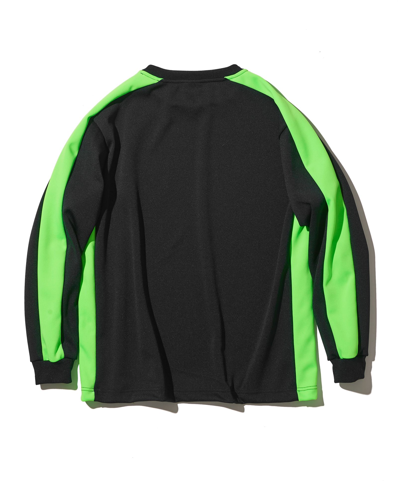 ACANTHUS × muta MARINE / muta Soccor Jersey Top / ジャージトップス / BLACK GREEN 【MA2538】
