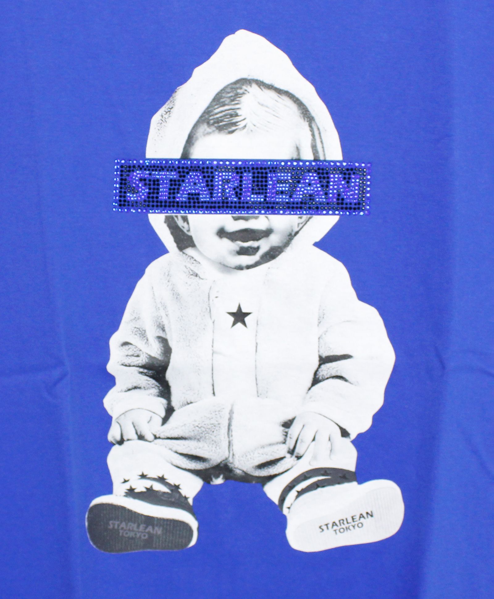 プリントTシャツ STL目元ロゴBaby T-Shirts [SLTN122] BLUE