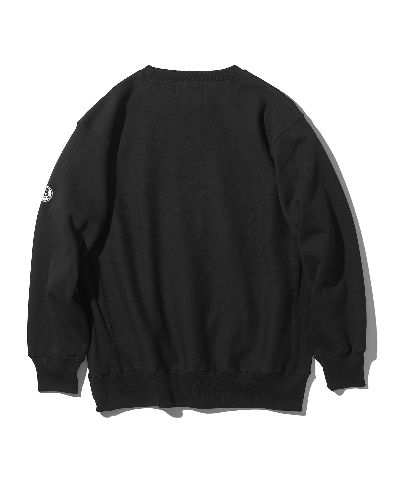 ☆先行予約販売2025年9月下旬～10月下旬頃入荷予定☆ ACANTHUS × muta MARINE / muta sweet muta Crewneck Sweatshirt / スウェット / BLACK 【MA2546】