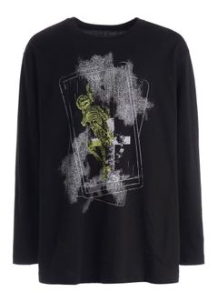 JERSEY THE DEATH T-SHIRT / BLACK  [GW-T74-070-2]