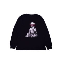 L/S Tシャツ BABY LONG T-SHIRT [SLLT060] BLACK