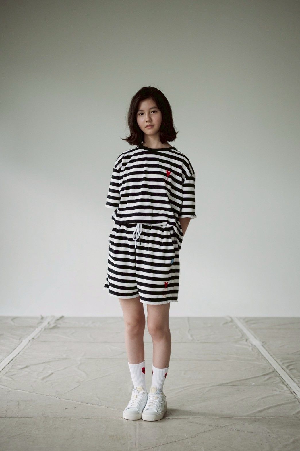 パイルTシャツ / Pile T / BORDER