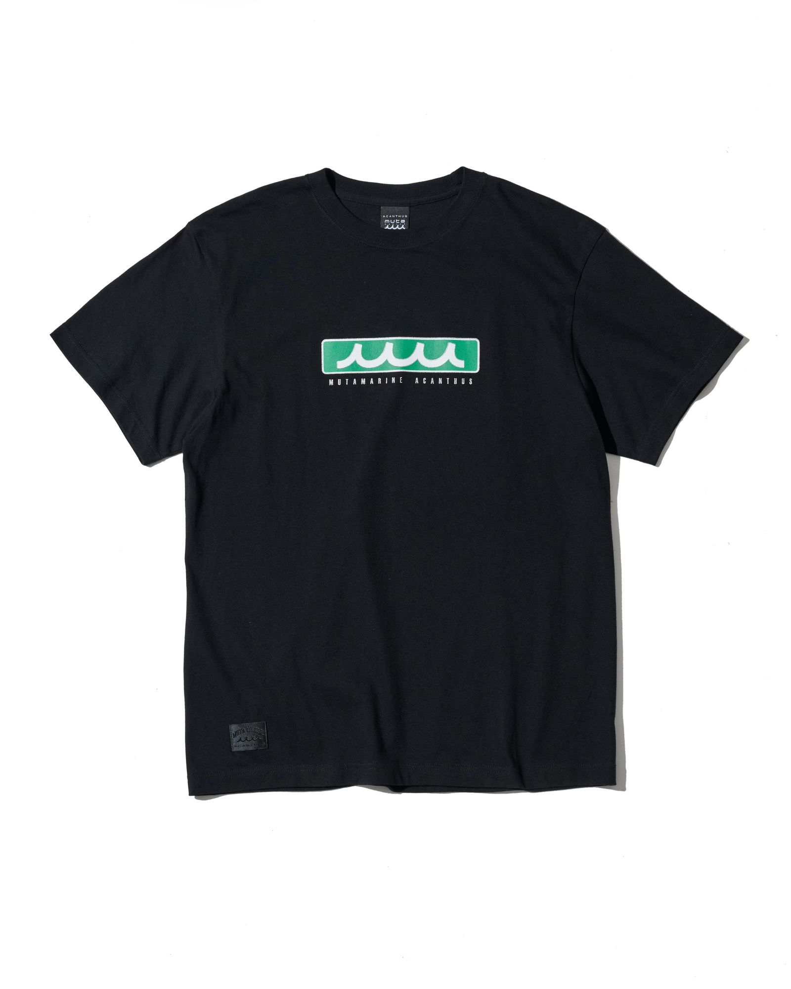 ☆先行予約☆muta MARINE × ACANTHUS  / ボックスロゴTシャツ /  Box Logo Tee / BLACK【MA2716】