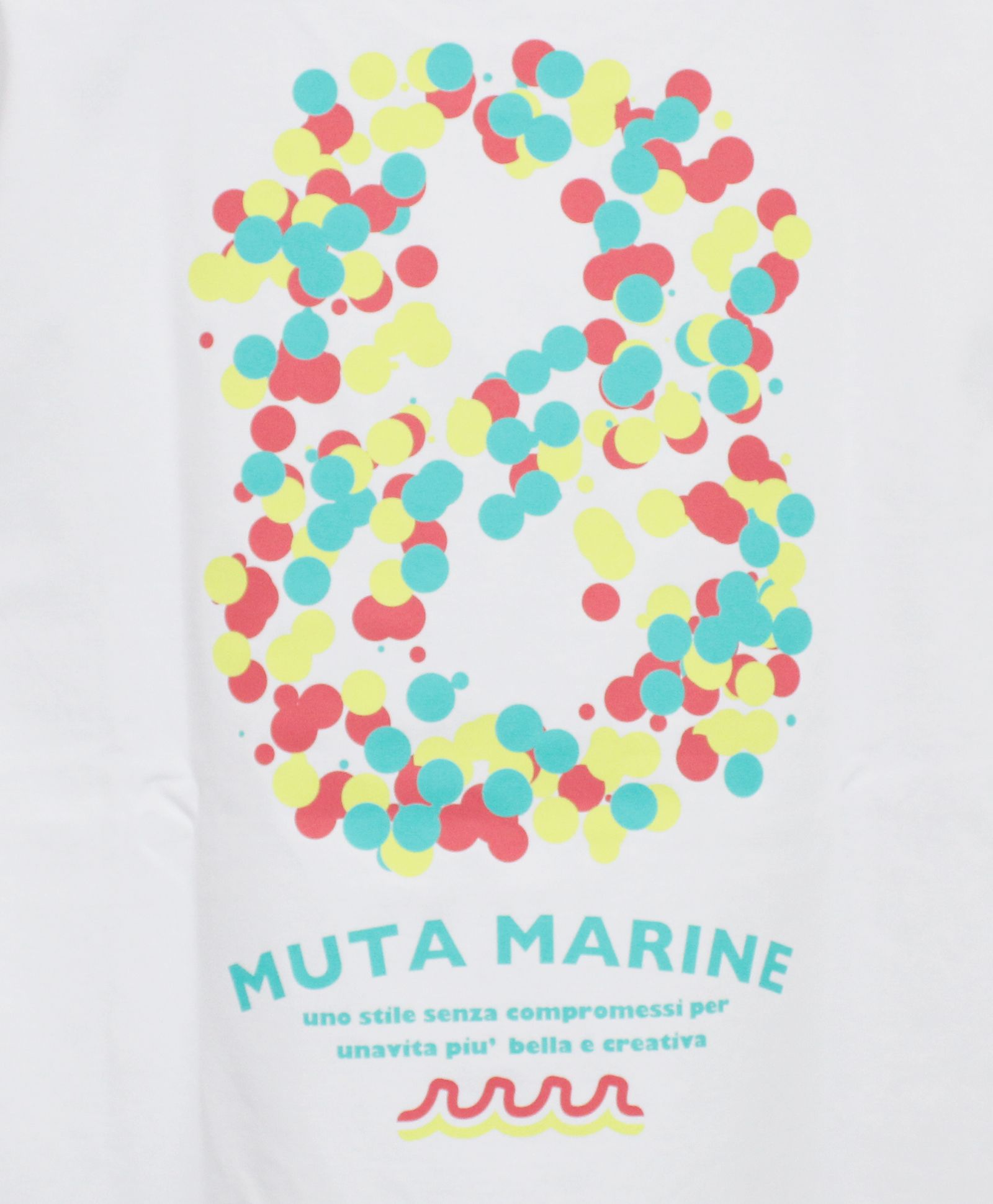 CONFETTI WAVE Tシャツ / ホワイト [MMMP-434600]