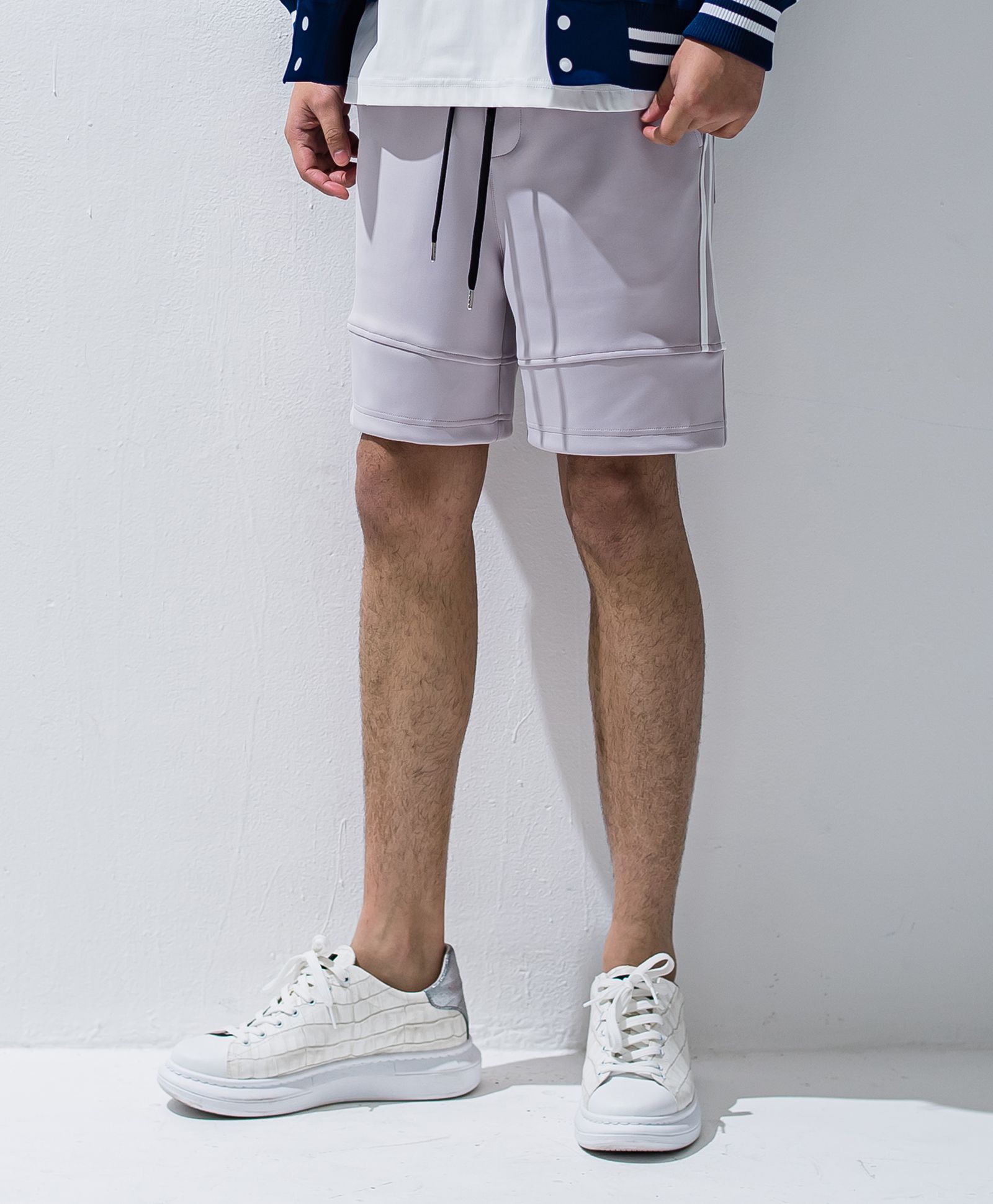 RESOUND CLOTHING - TYLER LINE SHORTS / ラインイージーショーツ