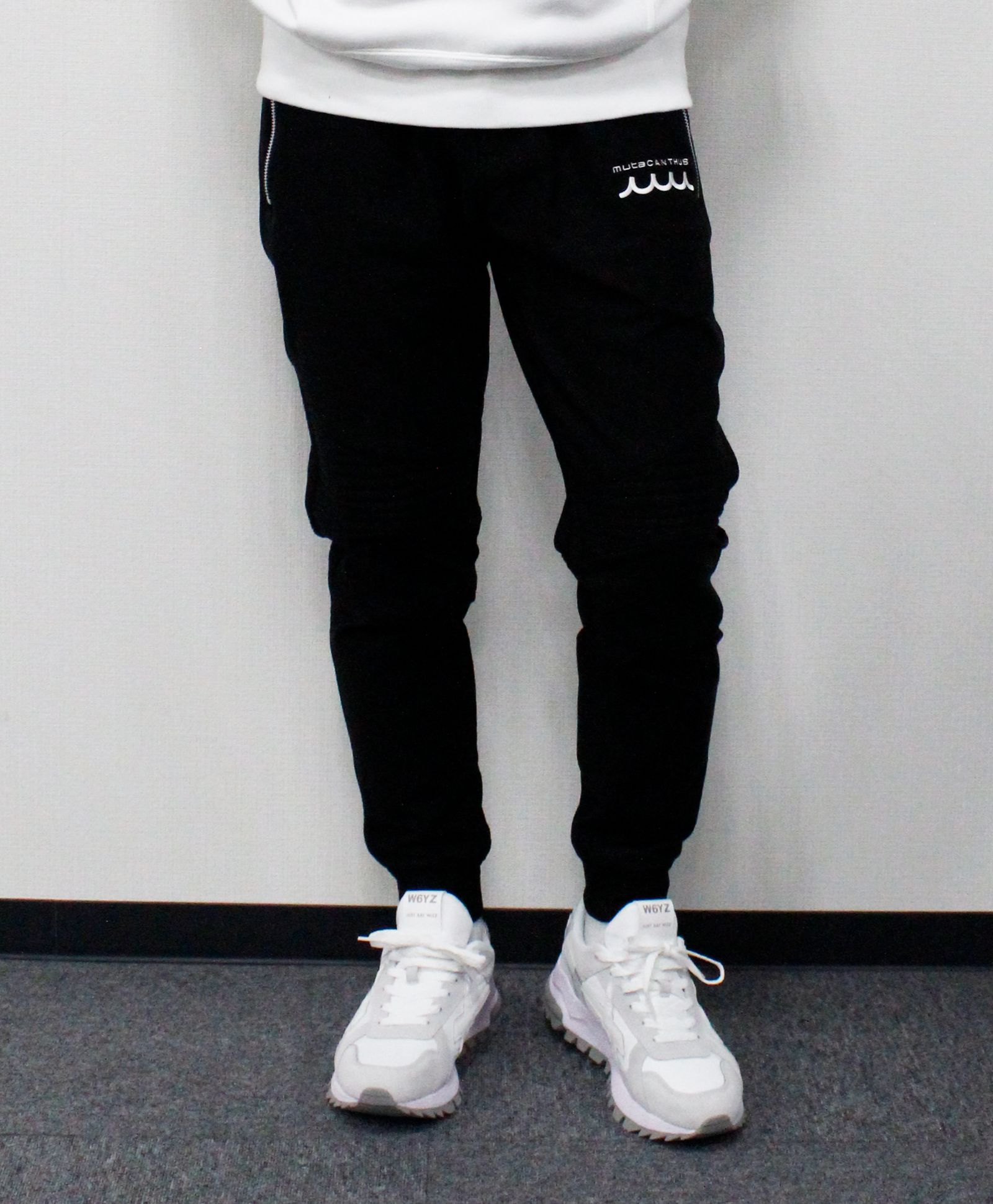 ⭐︎femt LIMITED⭐︎ muta MARINE ×  ACANTHUS / muta HEAT PERFORMA Biker Pants / ヒートパフォーマバイカーパンツ / BLACK 【MA2533SP】