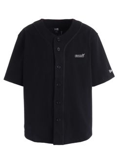 Ground Y×NEW ERA Ground Y BACK LOGO BASE BALL SHIRT / BLACK [GK-T91-090-2]