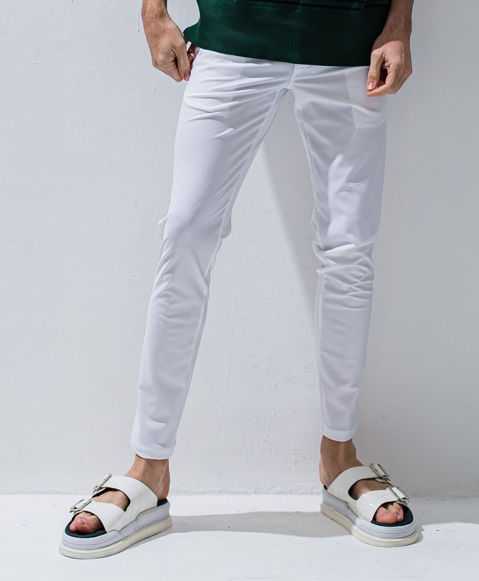 RESOUND CLOTHING - James EASY PANTS / イージーパンツ / WHITE [RC28