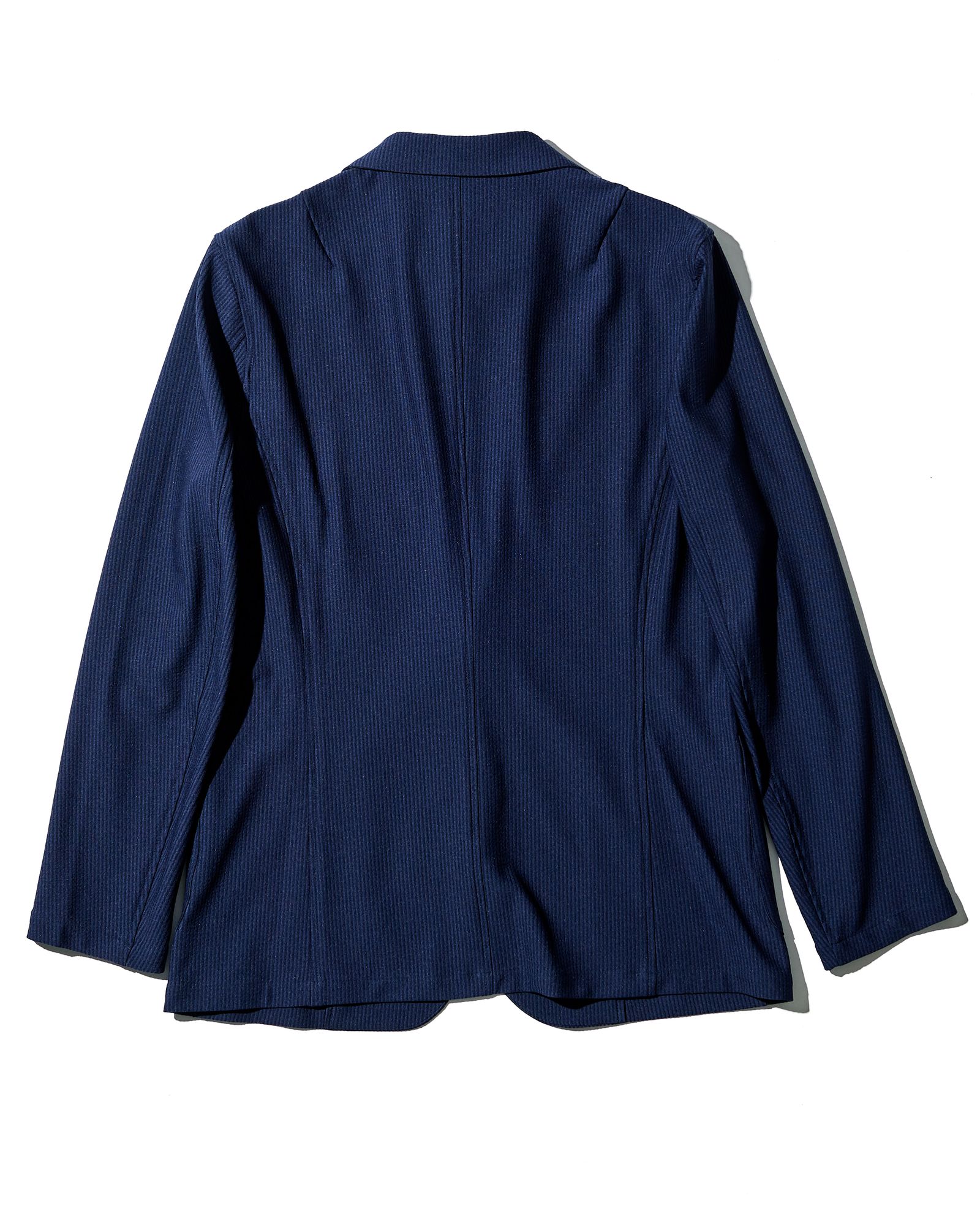ACANTHUS x muta MARINE / muta  Stretch Seersucker Tailored JKT / シアサッカージャケット / NAVY / MA2401
