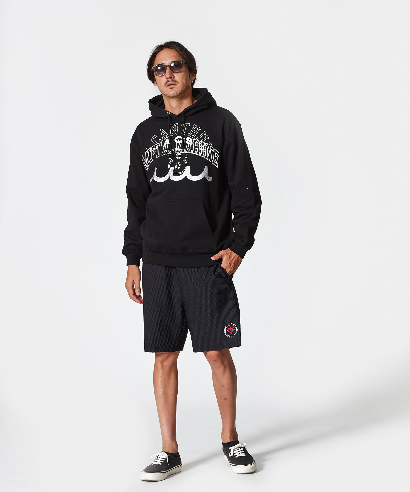 ACANTHUS - ACANTHUS × muta MARINE / muta Multi Logo Hooded