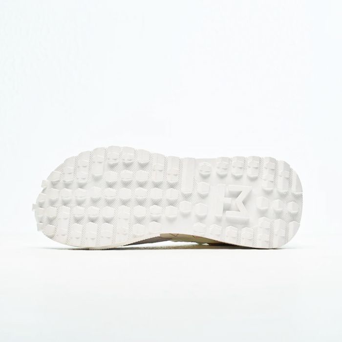 レザーテックスニーカー / NSJ600J /  WHITE/GREY