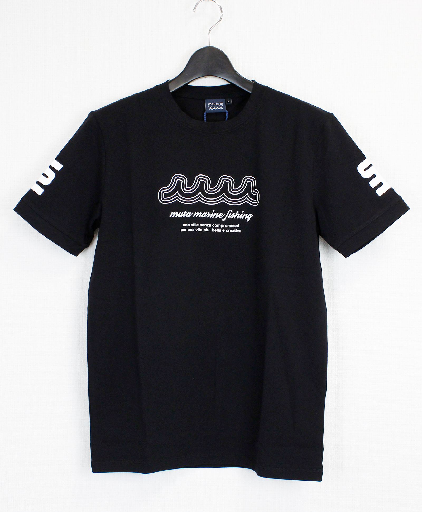 muta MARINE Fishing / ムータマリンフィッシング / MARLIN JAPAN Tシャツ / ブラック - 0(WF)