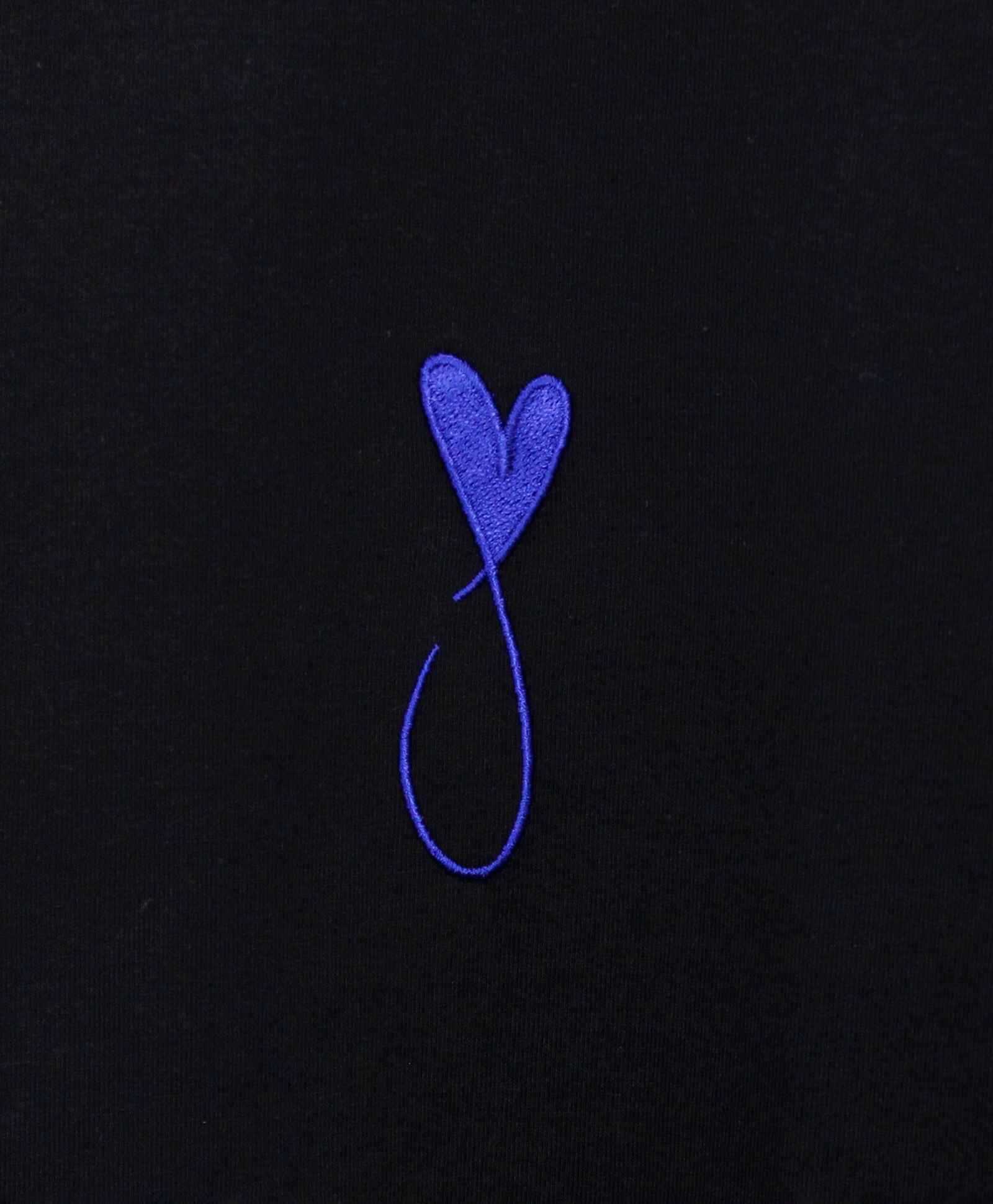 Tシャツ / Tiphanie / BLACK x ROYAL BLUE