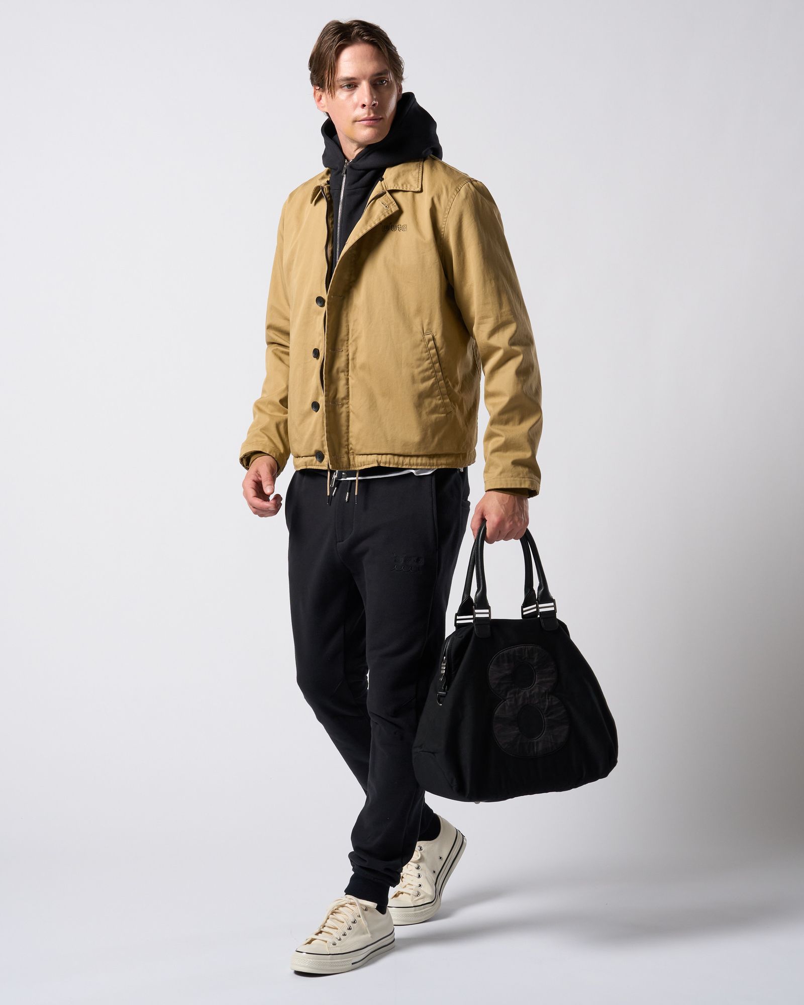 ☆先行予約☆muta × wjk  / ヴィンテージリュクス 8 バッグ / vintage luxe 8 bag / BLACK 【812 mw09j】
