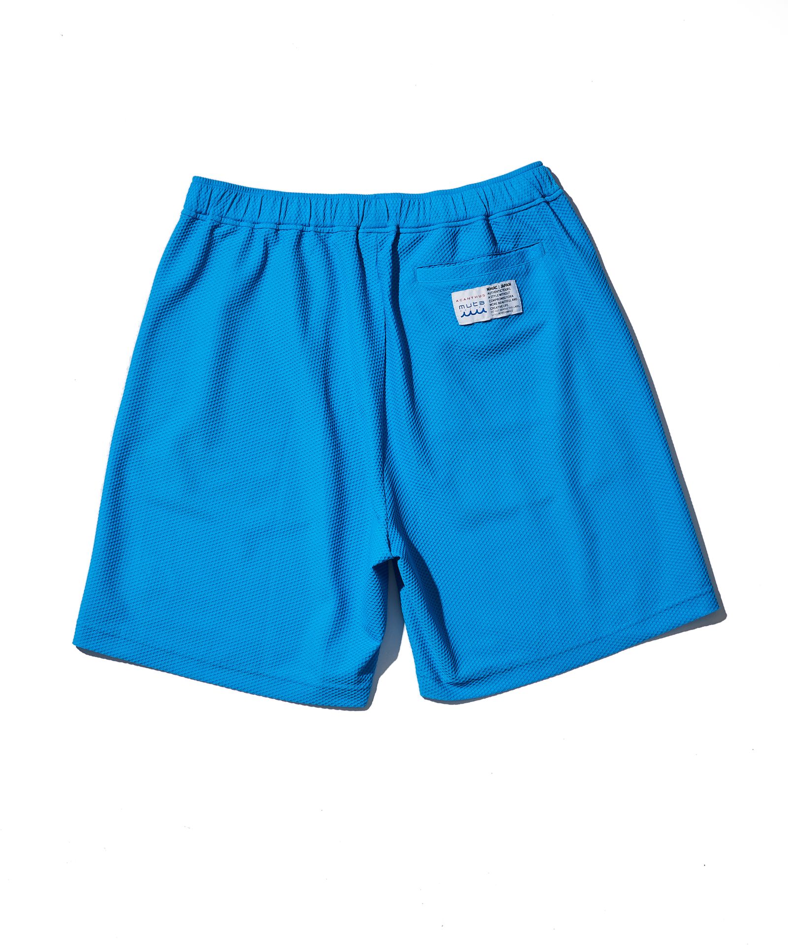 ACANTHUS × muta MARINE / muta Mesh Easy Shorts / メッシュイージーショーツ / BLUE【MA2521】