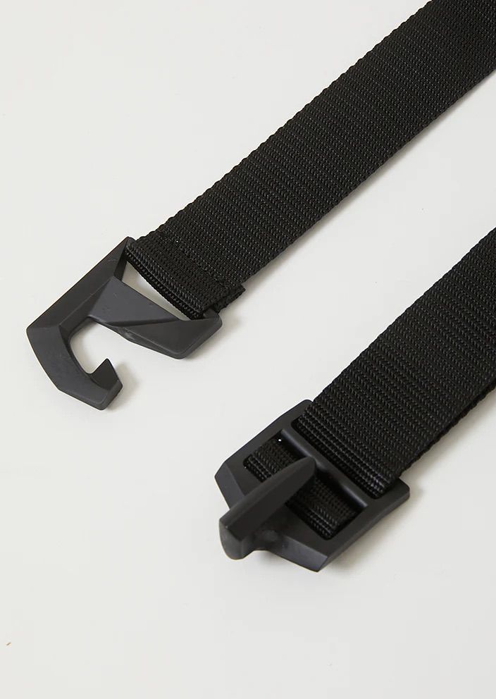 KREVA×GHOST ALMOSTBLACK / JAPANESE BELT / BLACK [KRVGAB-A-3-1]