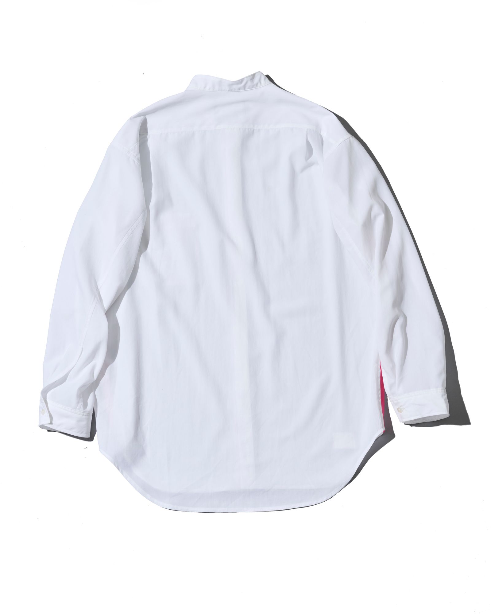 ☆先行予約☆muta MARINE × ACANTHUS  /バンドカラーシャツ /  Band Collar Shirt / WHITE【MA2723】