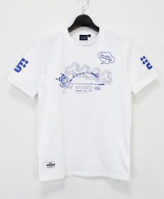 Kuromi × muta MARINE Fishing ストレッチTシャツ / ホワイト [MFMP-434778]