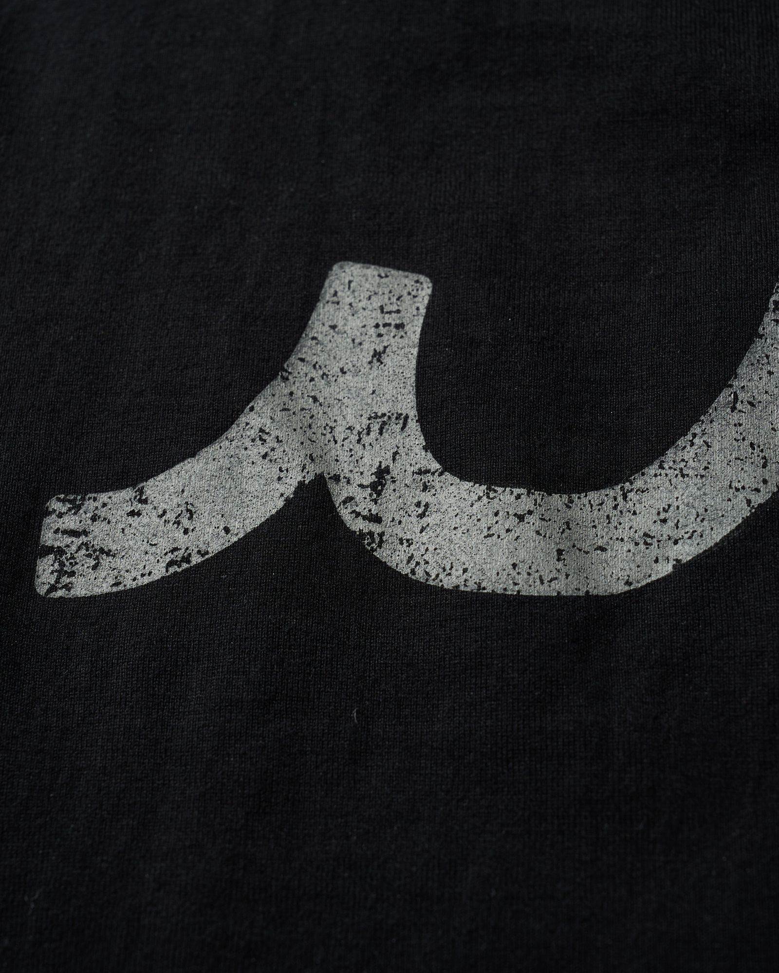 ☆先行予約☆ muta × wjk  / カットオフ Tシャツ / cut-off S/S(printed) / DEEP BLACK [703 mw03i]