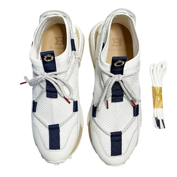 レザースニーカー / NSJ591J /  OFF WHITE