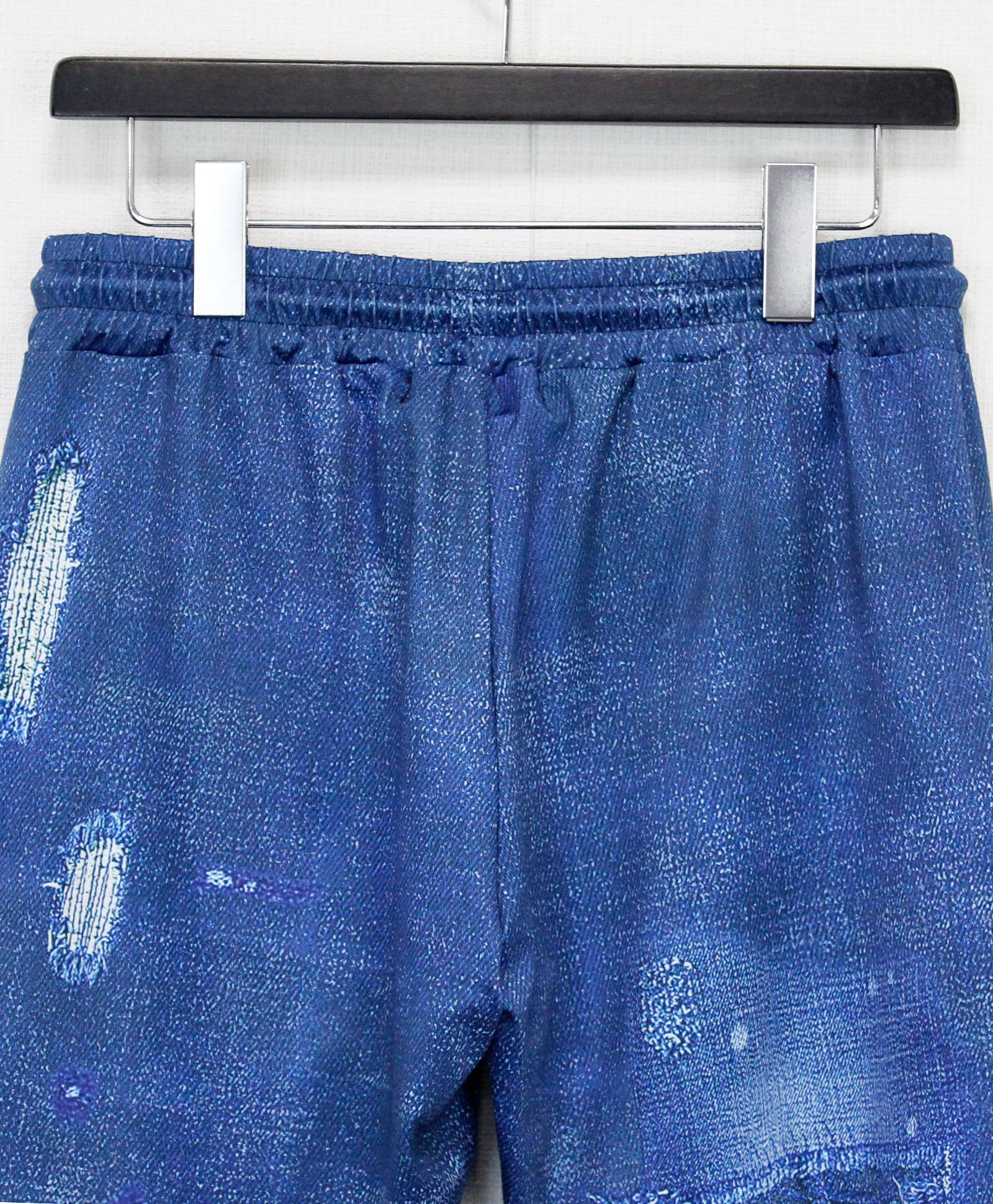 ダメージデニムラッシュガードショーツ / インディゴ【USB-26043】