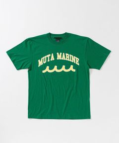 ACANTHUS x muta MARINE / muta College Logo Tee / カレッジロゴTシャツ / GREEN