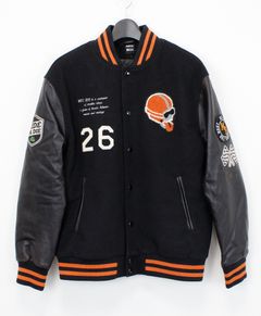 スタジャン / VARSITY JACKET / BLACK [MPD18M22]