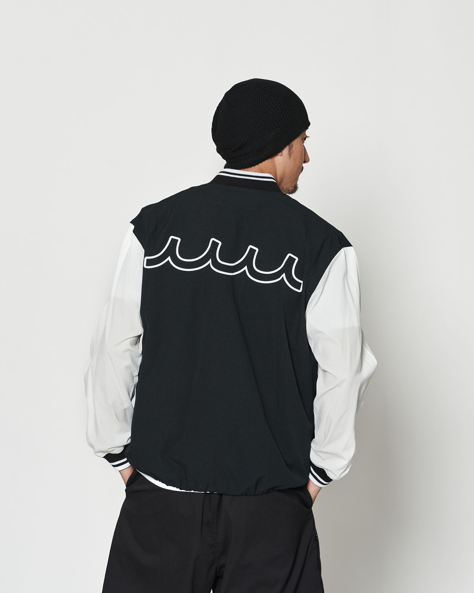 ☆先行予約☆muta MARINE × ACANTHUS  / Dot Air®ベンチレーションジャケット / Dot Air® Ventilation Jacket / BLACK WHITE【MA2603】