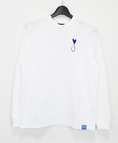 ロングスリーブTシャツ / Tiphanie / WHITE x ROYAL BLUE
