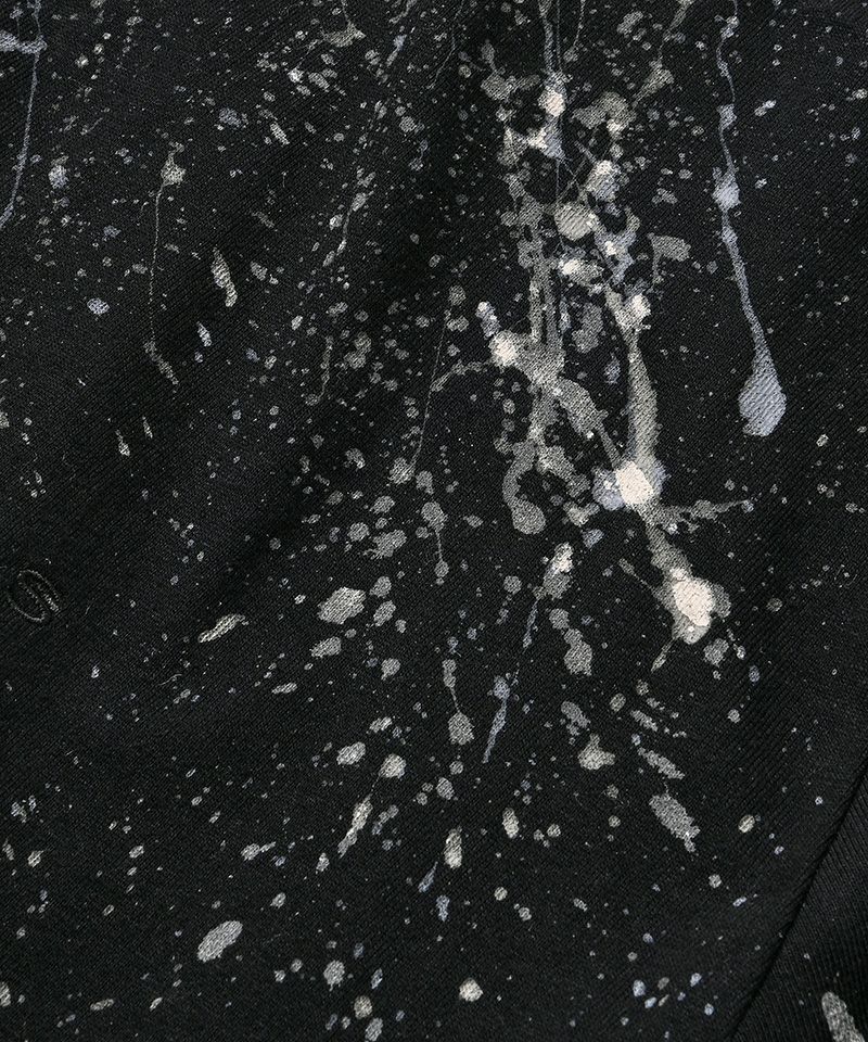 ACANTHUS(アカンサス) スプラッシュTシャツ / Splash Tee / BLACK