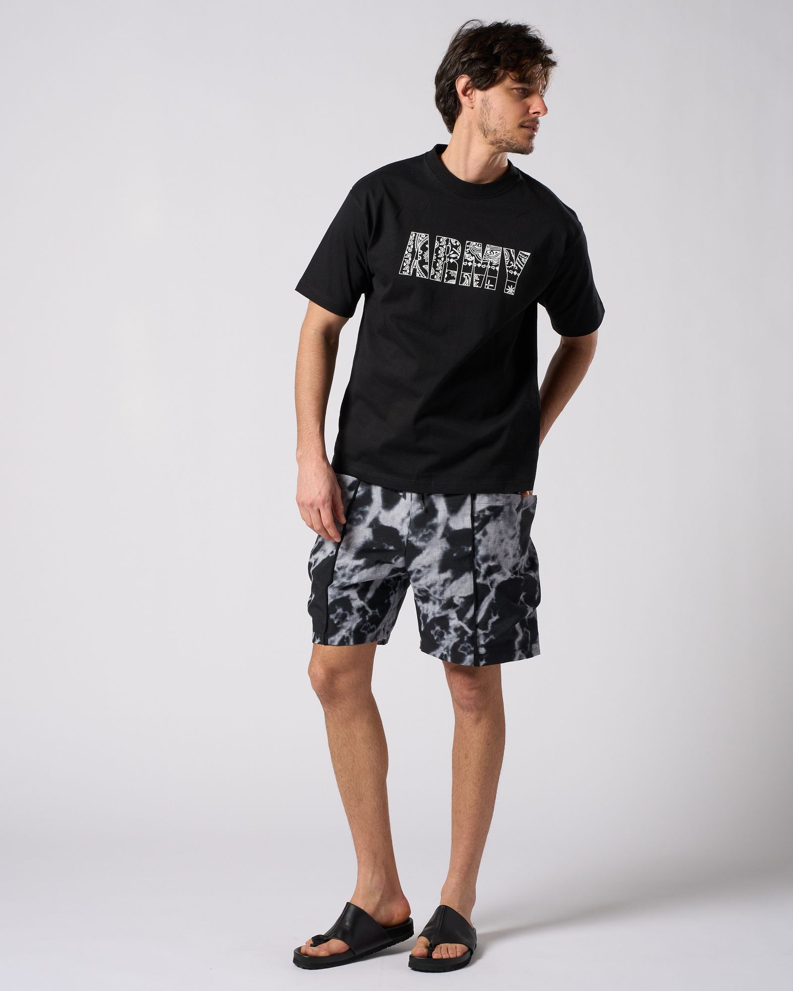 ☆先行予約☆ テックショーツ / teck shorts / MONO PRINT[5221 pe49i]