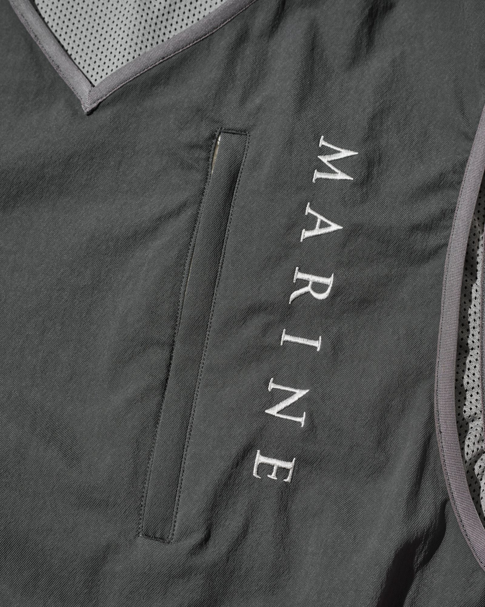 ☆先行予約☆muta MARINE × ACANTHUS  / フィールドベスト /  Field Vest / GREY【MA2722】
