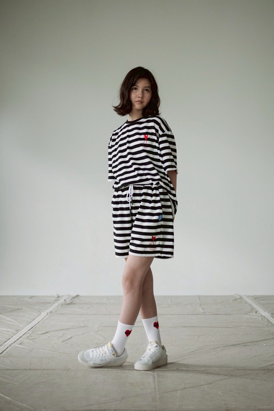 パイルTシャツ / Pile T / BORDER