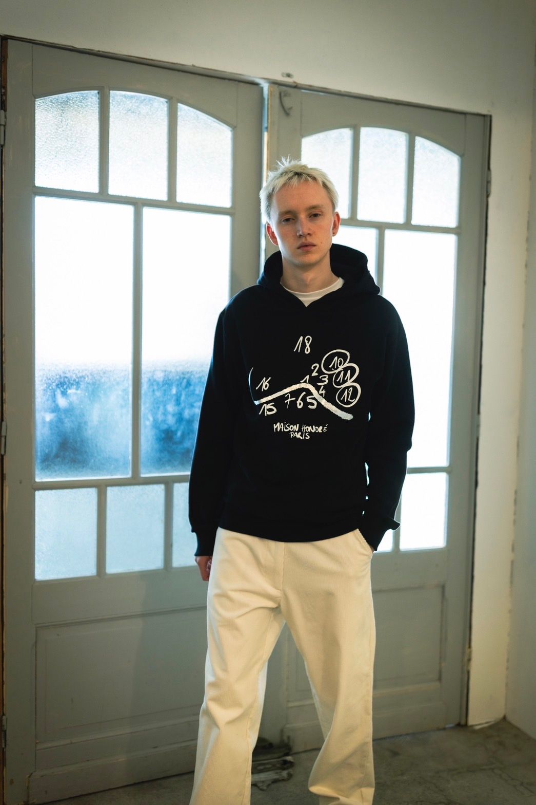 プルオーバーパーカー / Kevin Hoodie / BLACK