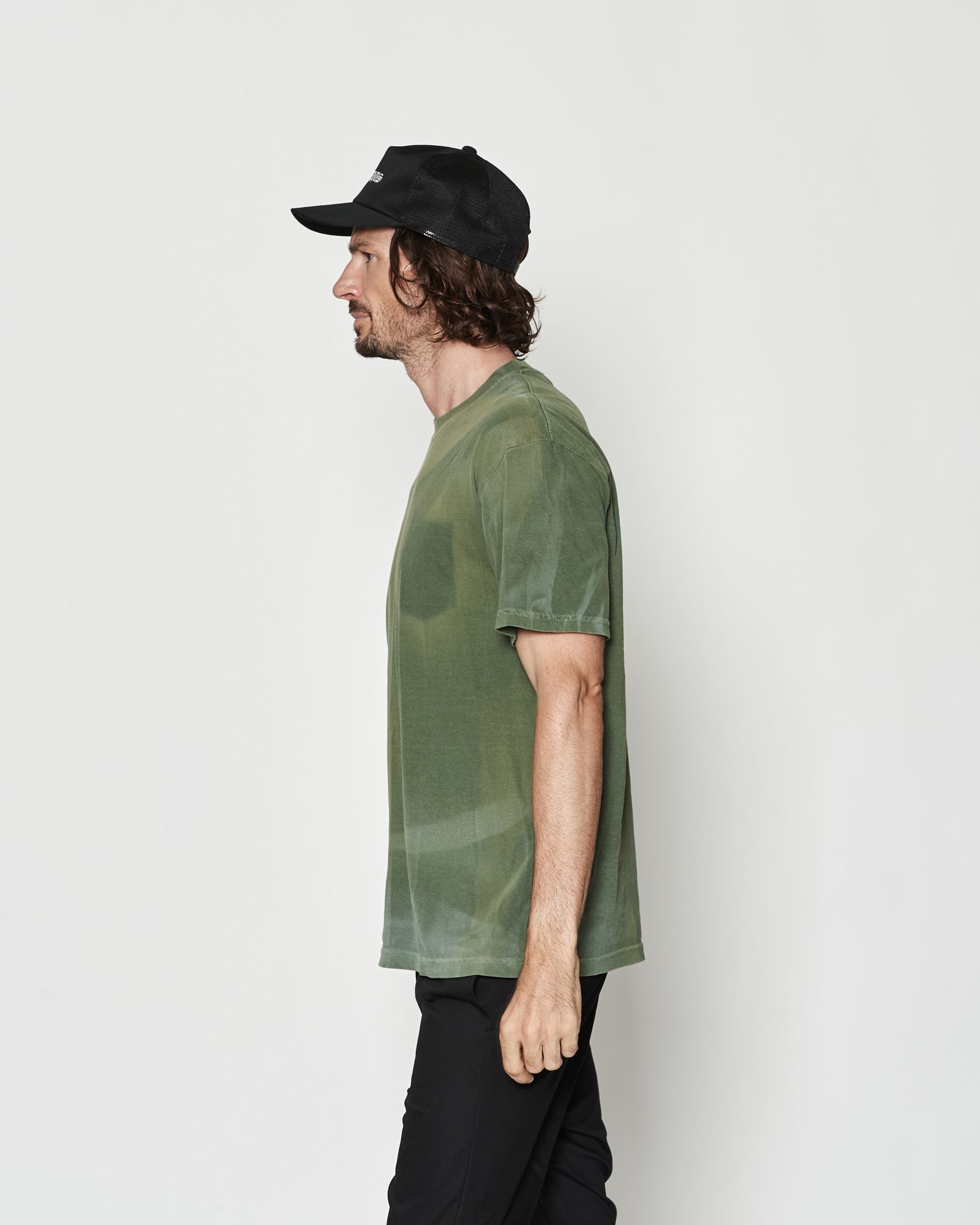 ☆先行予約☆ エイジングゴーストポケットTシャツ  /  Aging Ghost Pocket Tee / OLIVE【CT2603】