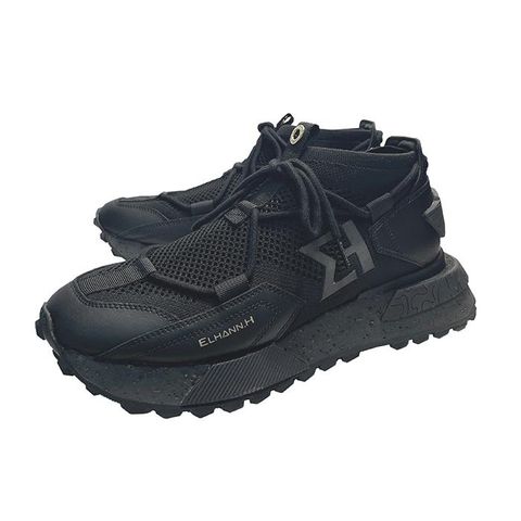 レザースニーカー / NSJ591J /  BLACK