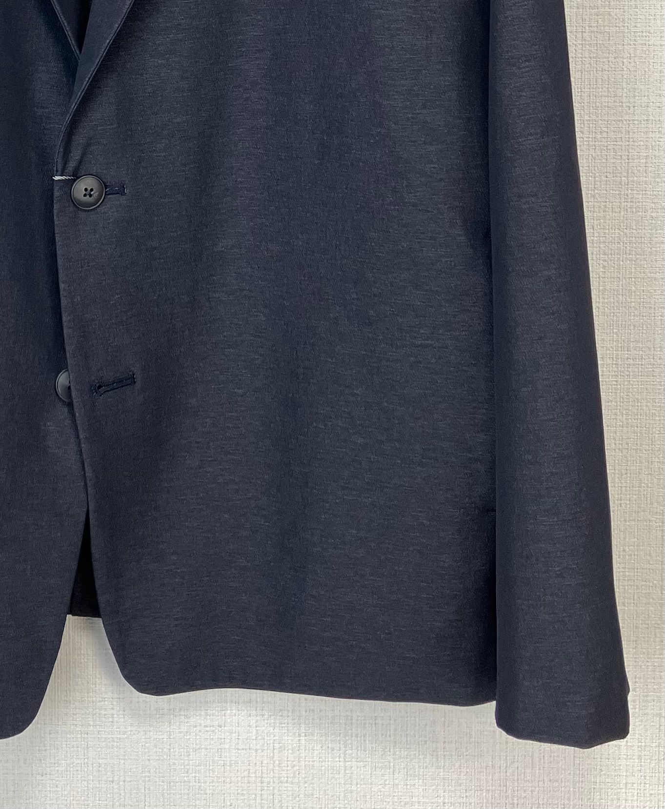 N/Peダブルクロスストレッチ イージージャケット / チャコールグレー [26003]