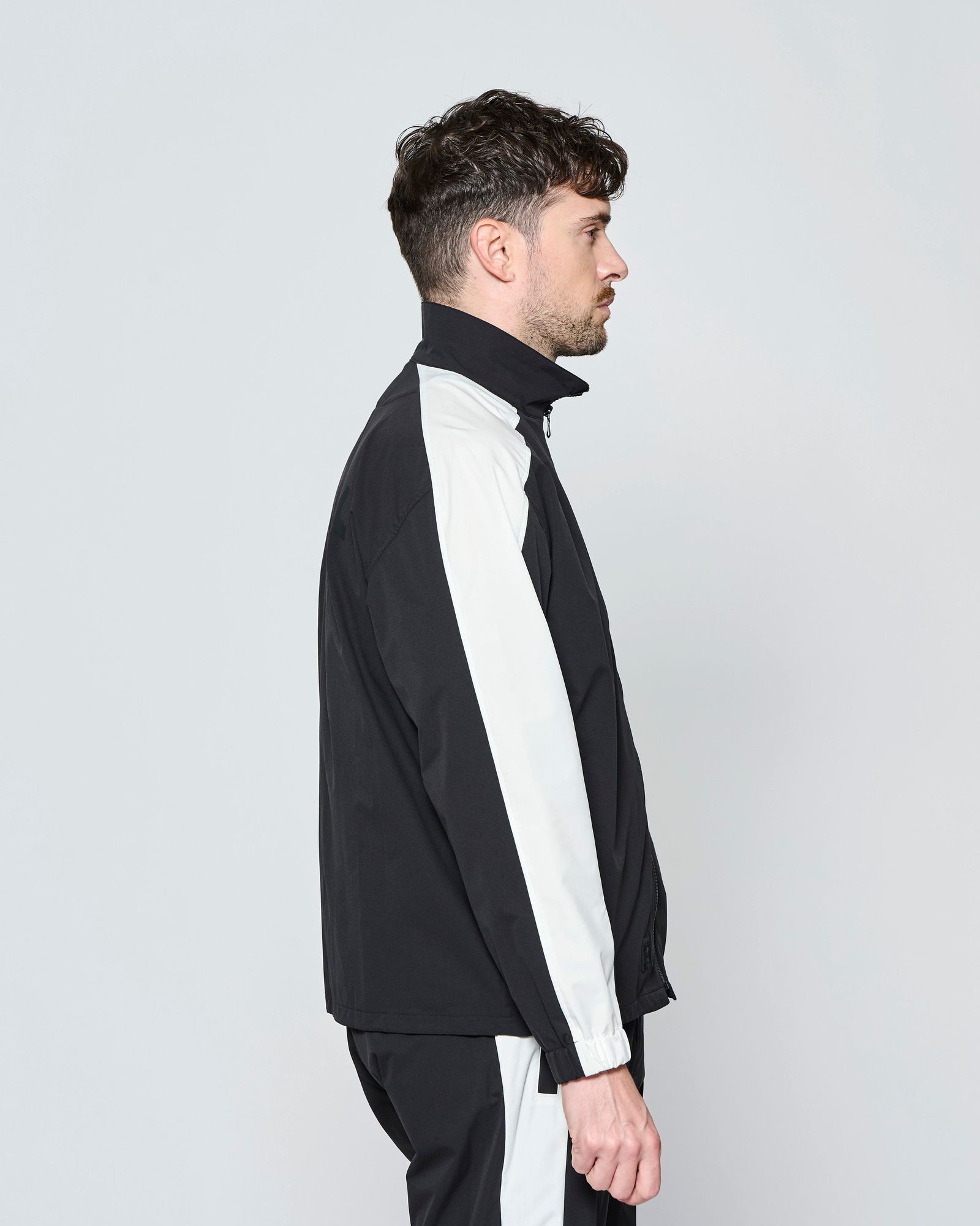 ☆先行予約☆muta MARINE × ACANTHUS  / サイドライントラックジャケット / Side Line Track Jacket / BLACK【MA2704】