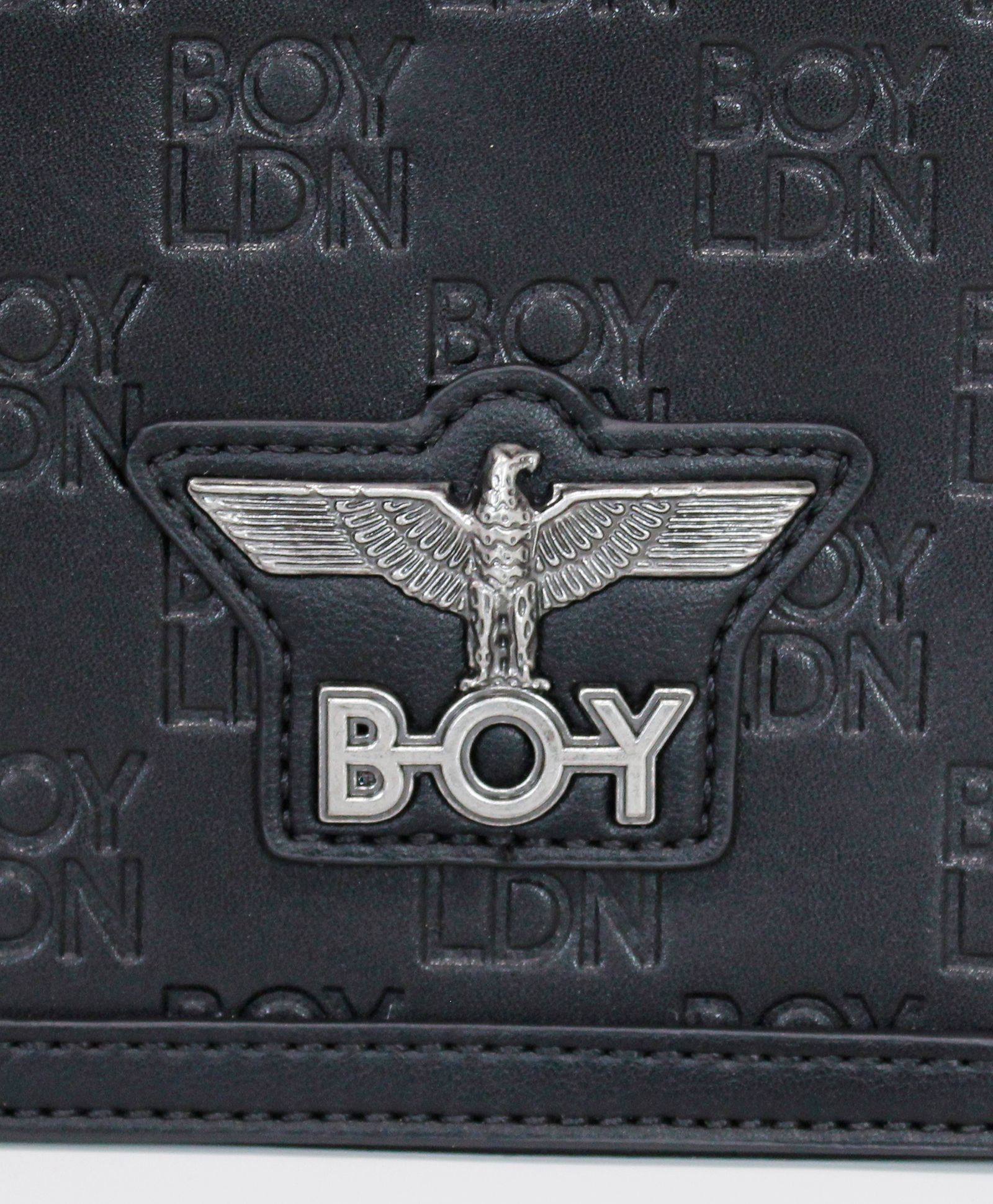 BOY LONDON - ミニショルダーバッグ / EMBOSSING MINI SHOULDER BAG / BLACK | femt