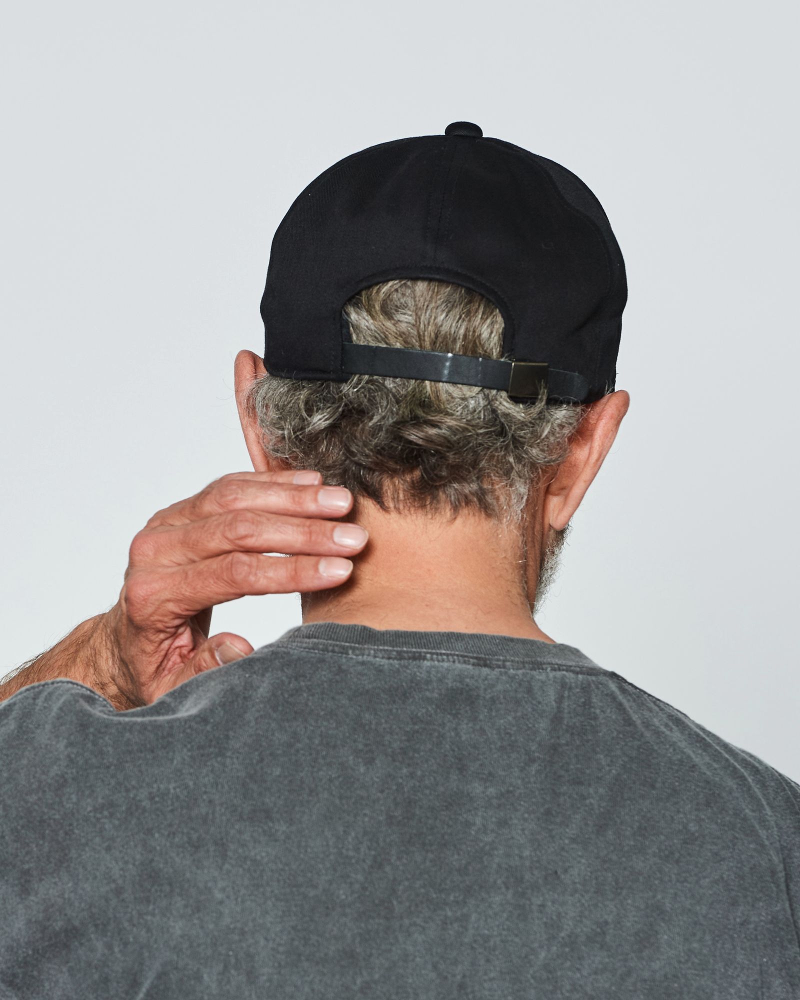 ☆先行予約販売2025年9月下旬～10月下旬頃入荷予定☆ ACANTHUS × muta MARINE / muta Embroidered Logo Cap / ロゴキャップ / BLACK 【MA2542】